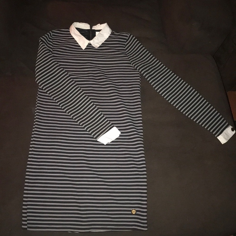 Black & White Preppy Dress